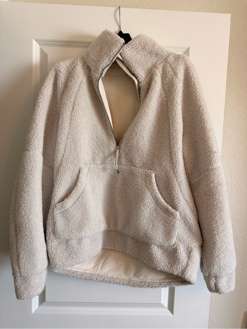 Lululemon Sherpa Quarter Zip Sweatshirt